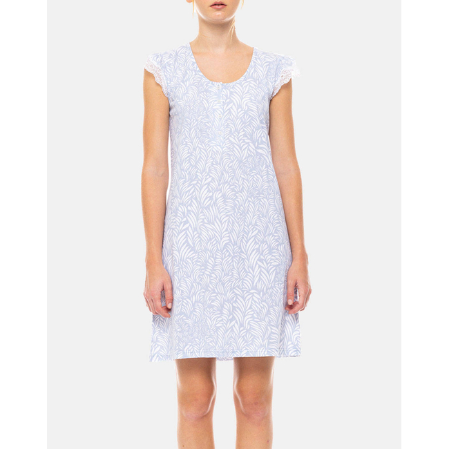 Product PINK LABEL NIGHTGOWN ICE BLUE FLEUR base image