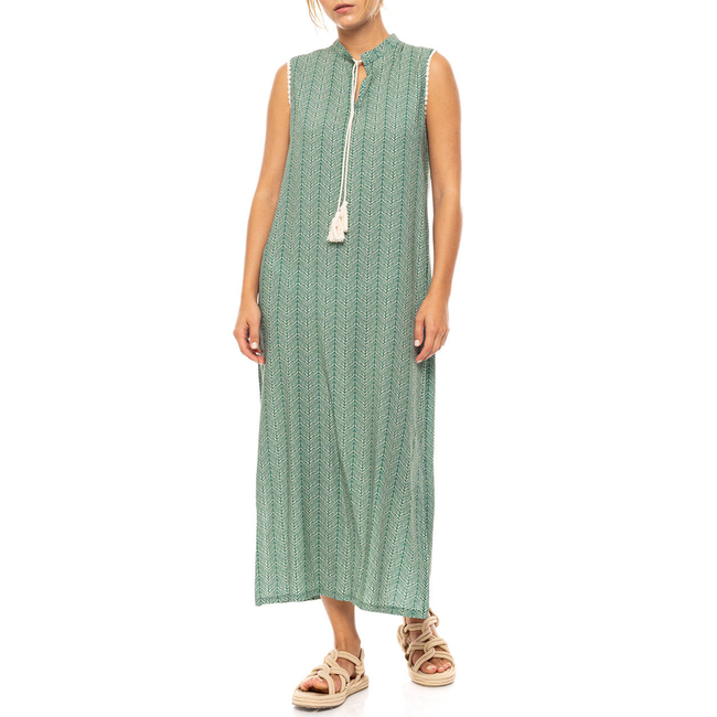 Product PINK LABEL BEACHWEAR LONG JUGLE GREEN base image