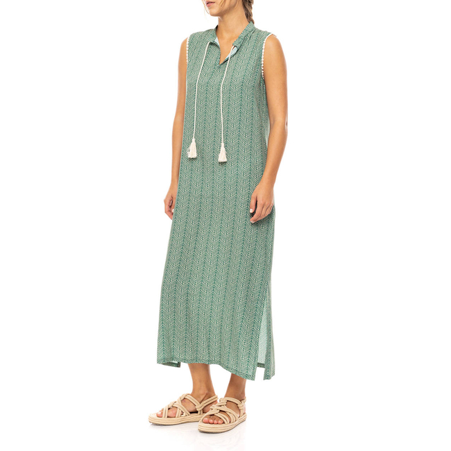Product PINK LABEL BEACHWEAR LONG JUGLE GREEN base image