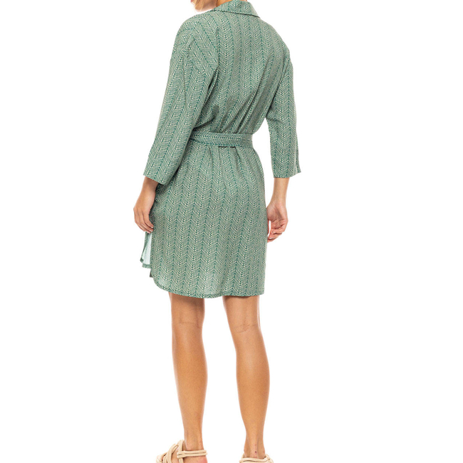 Product PINK LABEL BEACHWEAR JUGLE GREEN base image
