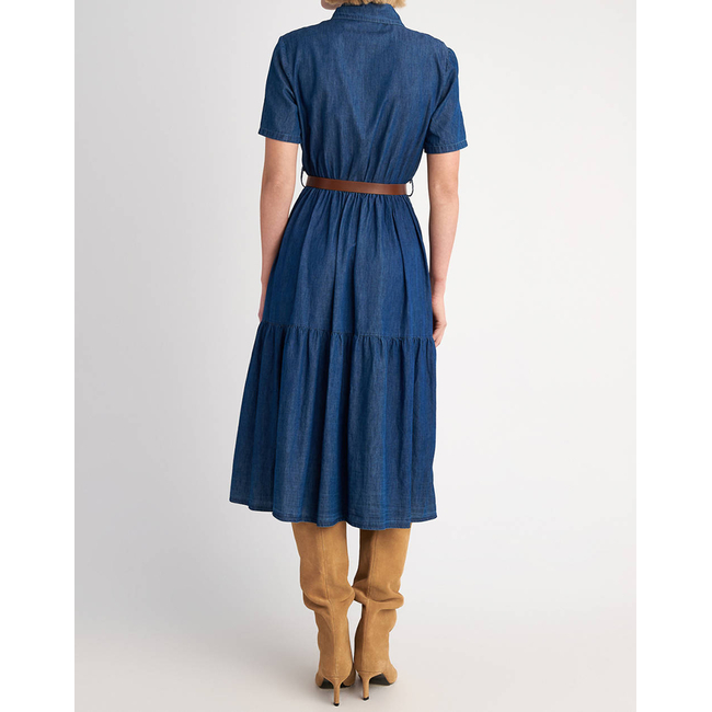 Product STAFF Zeta Denim Tencel Dress 97%Cotton/3%Elastane base image