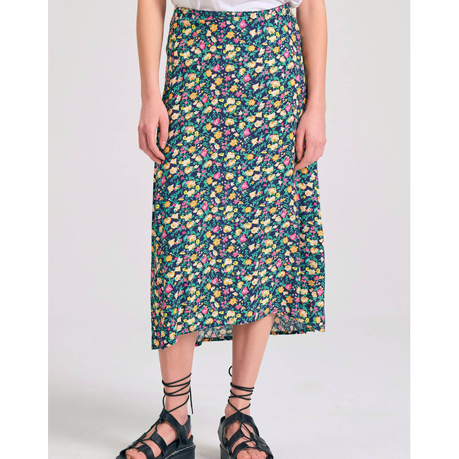 Product FUNKY BUDDHA Γυναικεία Φούστα Μίντι base image