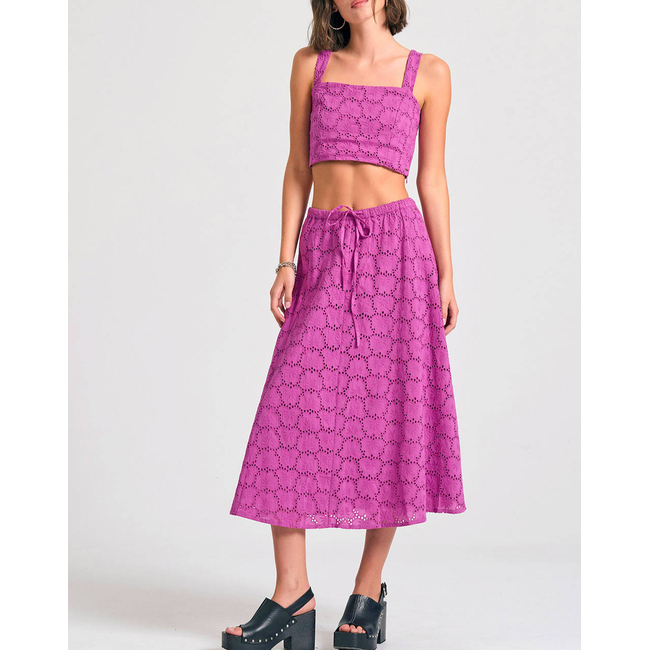 Product FUNKY BUDDHA Γυναικεία Φούστα Μίντι base image
