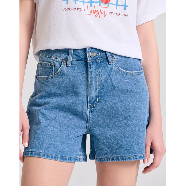 Product FUNKY BUDDHA Γυναικείο Τζην Σορτς base image