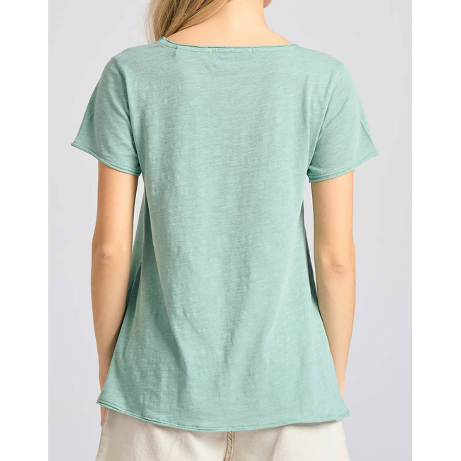 Product FUNKY BUDDHA Women's Basic Short Sleeve Blouse base image