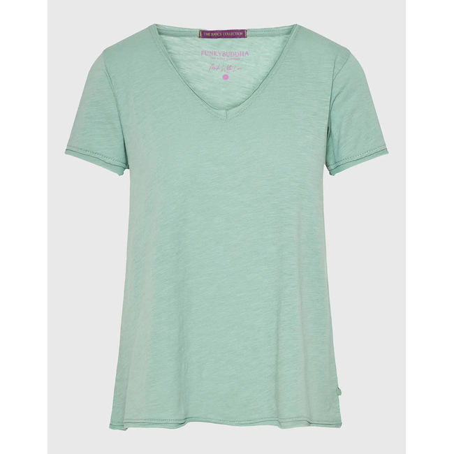 Product FUNKY BUDDHA Women's Basic Short Sleeve Blouse base image