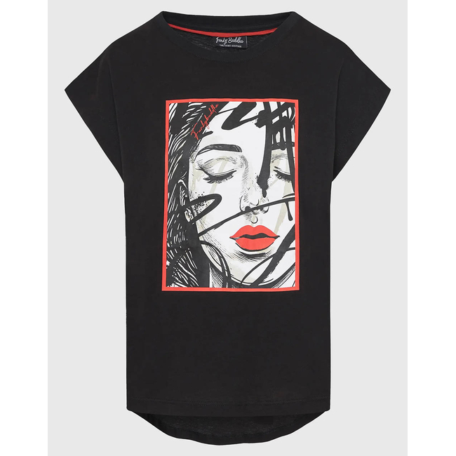 Product FUNKY BUDDHA Women's Short Sleeve T-Shirt With Print base image
