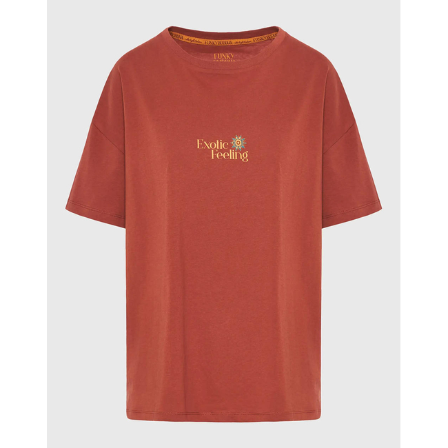 Product FUNKY BUDDHA Women's Short Sleeve T-Shirt With Print base image