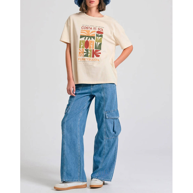 Product FUNKY BUDDHA Women's Short Sleeve T-Shirt With Print base image