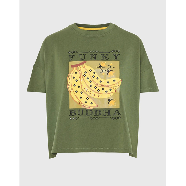 Product FUNKY BUDDHA Women's Short Sleeve T-Shirt With Print base image