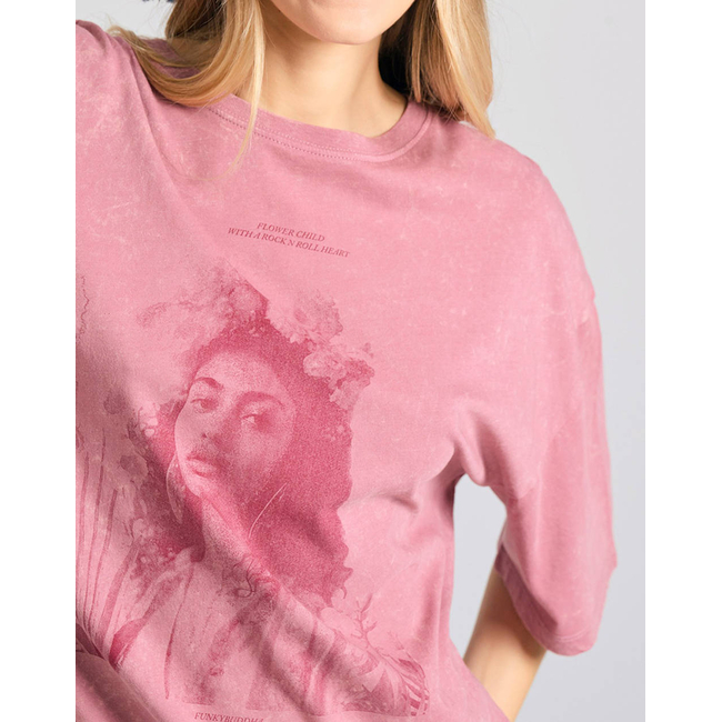 Product FUNKY BUDDHA Women's Short Sleeve T-Shirt With Print base image