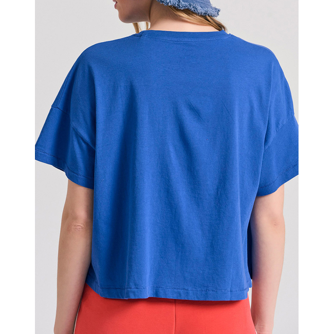 Product FUNKY BUDDHA Γυναικεία Μπλούζα Κοντό Μανίκι Με Τύπωμα base image
