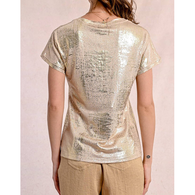 Product MOLLY BRACKEN LADIES KNITTED TEE base image