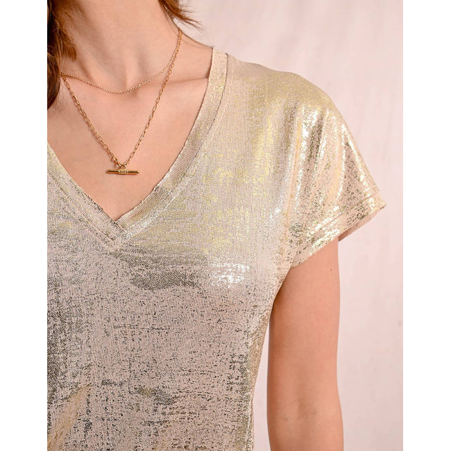Product MOLLY BRACKEN LADIES KNITTED TEE base image