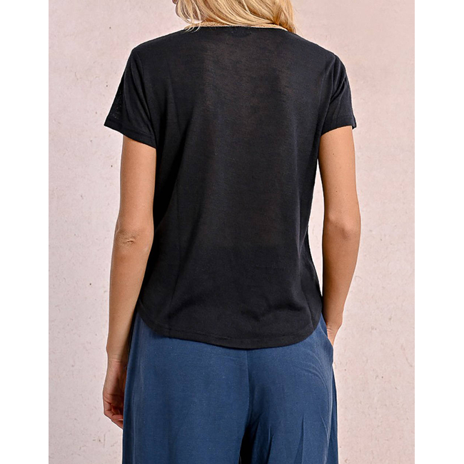 Product MOLLY BRACKEN LADIES KNITTED TEE base image