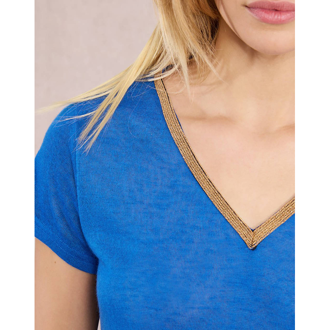 Product MOLLY BRACKEN LADIES KNITTED TEE base image