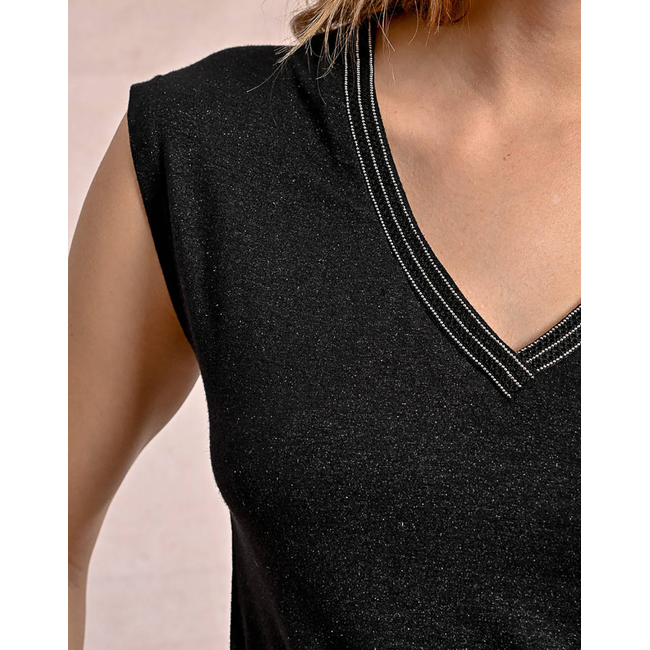 Product MOLLY BRACKEN LADIES KNITTED TEE base image