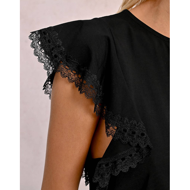 Product MOLLY BRACKEN LADIES KNITTED TEE base image