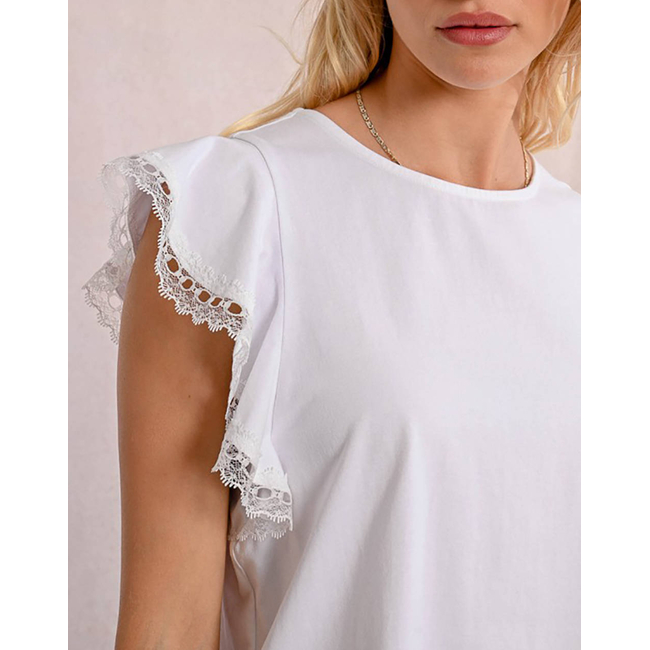 Product MOLLY BRACKEN LADIES KNITTED TEE base image