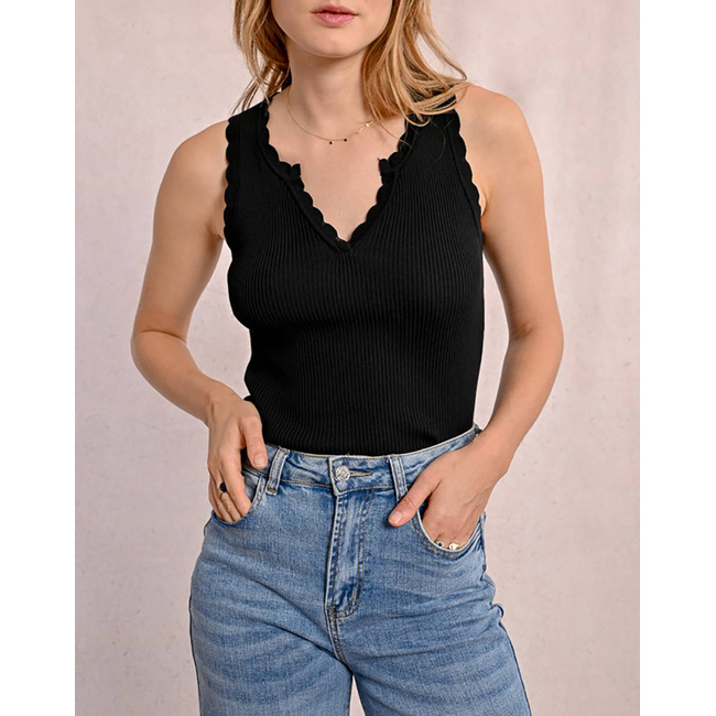 Product MOLLY BRACKEN LADIES KNITTED TANK TOP base image