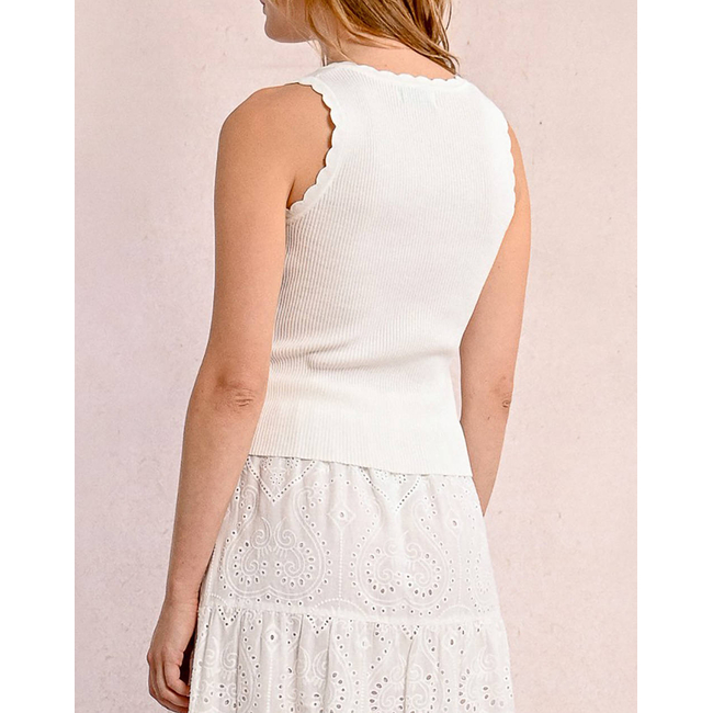 Product MOLLY BRACKEN LADIES KNITTED TANK TOP base image
