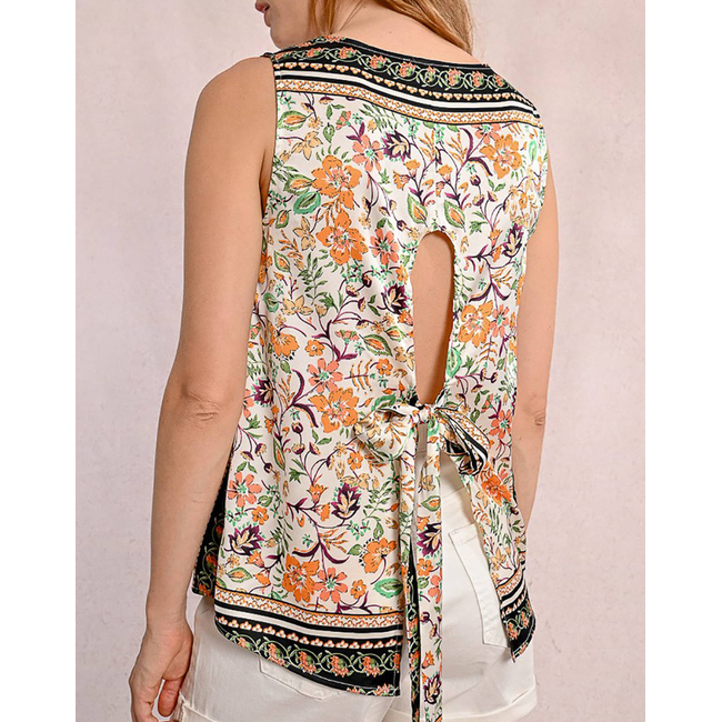 Product MOLLY BRACKEN LADIES WOVEN TOP base image