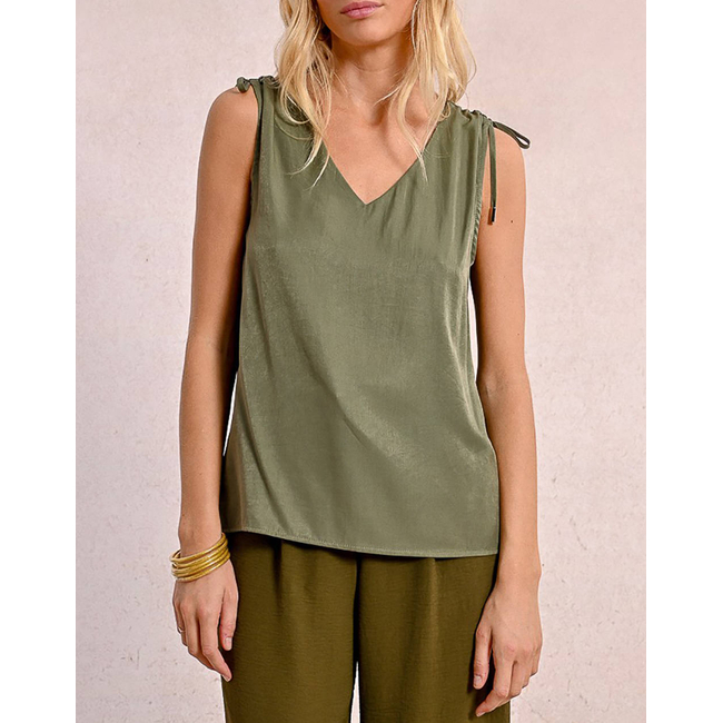 Product MOLLY BRACKEN LADIES WOVEN TOP base image