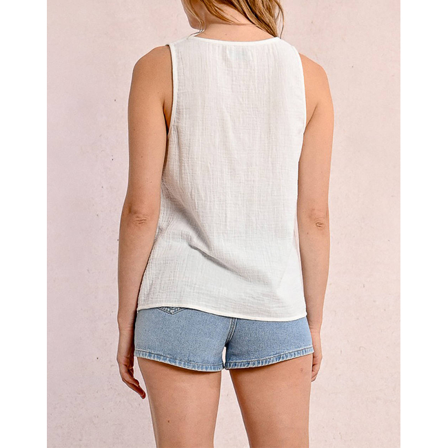 Product MOLLY BRACKEN LADIES WOVEN TOP base image