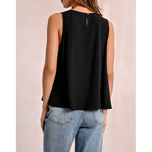 Product MOLLY BRACKEN LADIES WOVEN TOP base image