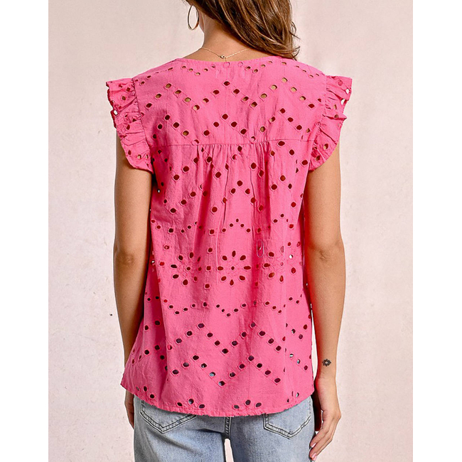 Product MOLLY BRACKEN LADIES WOVEN TOP base image