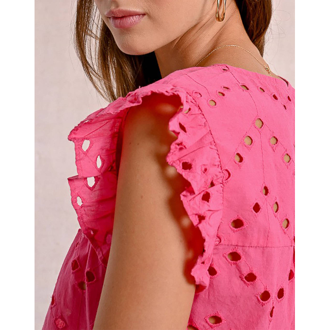 Product MOLLY BRACKEN LADIES WOVEN TOP base image