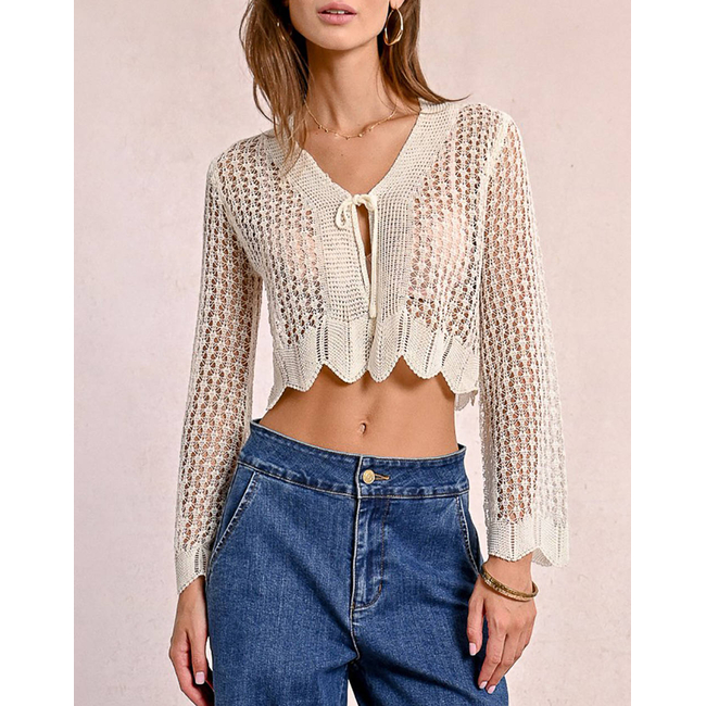 Product MOLLY BRACKEN LADIES KNITTED CARDIGAN base image