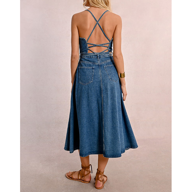 Product MOLLY BRACKEN LADIES WOVEN DRESS base image