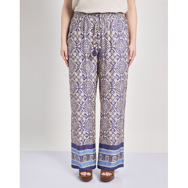 Product PARABITA Παντελόνι σατινέ λαχούρι boho base image