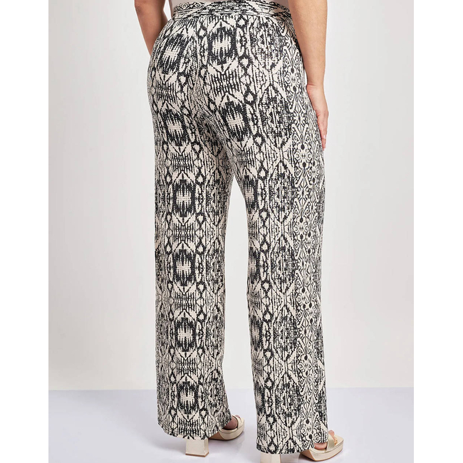 Product PARABITA Παντελόνι εμπριμέ boho μπατίκ σούπερ ζέρσεϊ base image