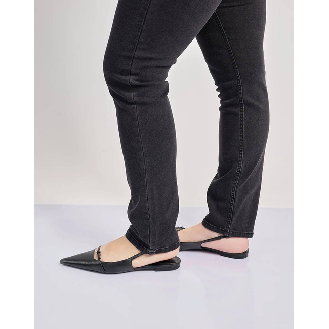 Product PARABITA Παντελόνι τζιν slim fit μαύρο base image