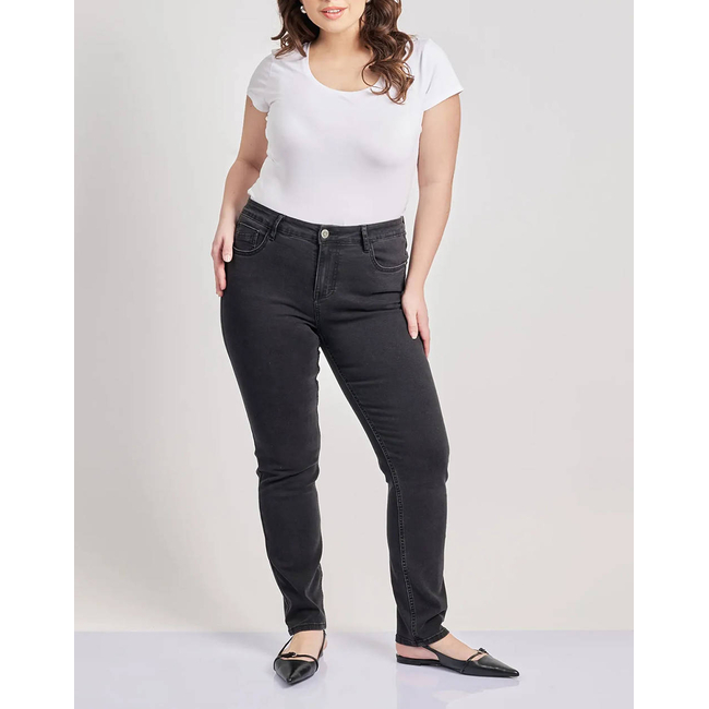 Product PARABITA Παντελόνι τζιν slim fit μαύρο base image