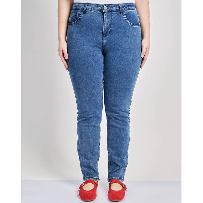 Product PARABITA Τζιν παντελόνι slim fit μπλε base image