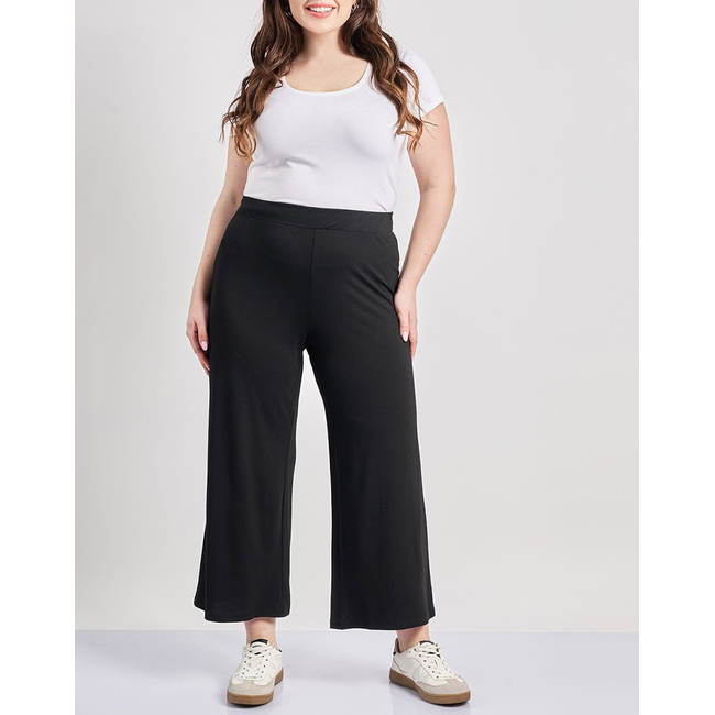 Product PARABITA Βισκόζ cropped παντελόνα base image