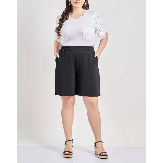 Product PARABITA Βερμούδα washed με ανάγλυφη υφή base image