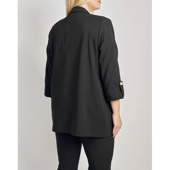 Product PARABITA Crepe jacket with rolled sleeves base image