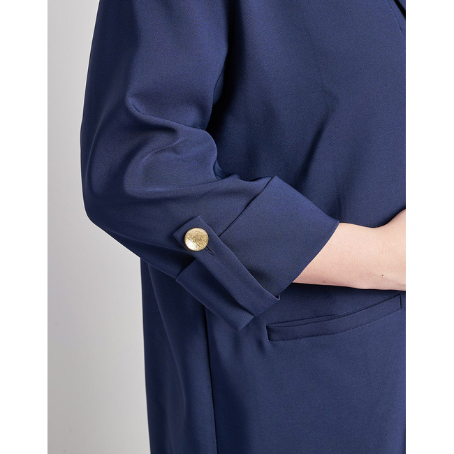 Product PARABITA Crepe jacket with rolled sleeves base image