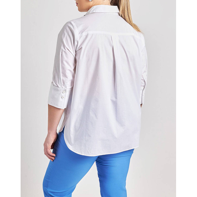 Product PARABITA Poplin shirt with rhinestones base image