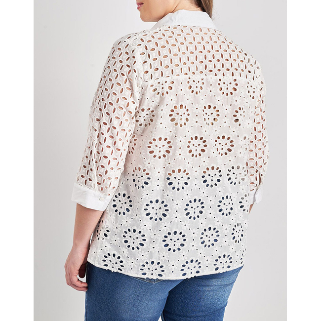 Product PARABITA Πουκάμισο broderie base image
