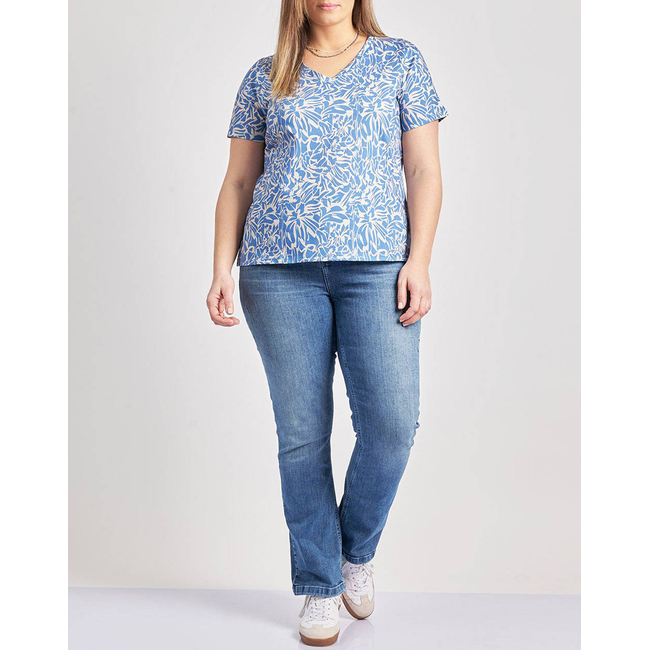 Product PARABITA Cotton T-Shirt all over floral print base image