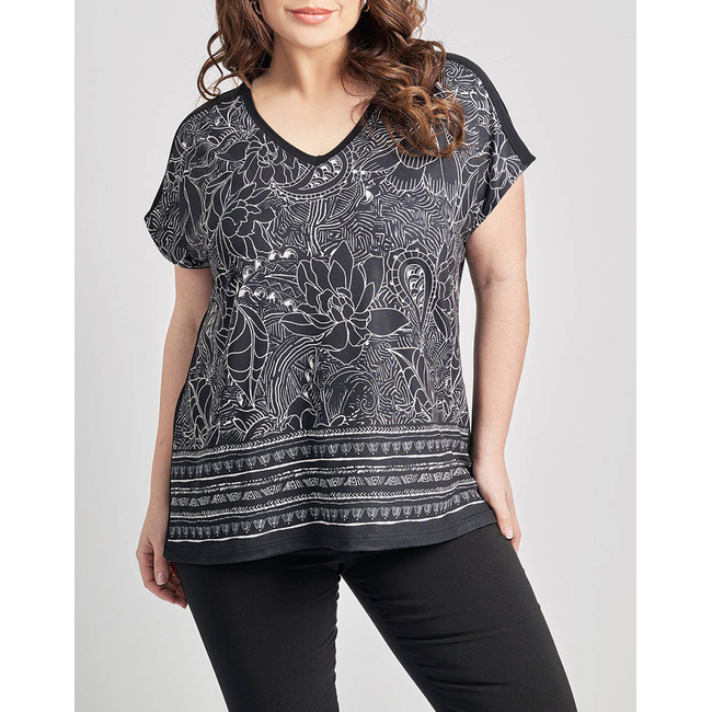 Product PARABITA Floral printed blouse base image