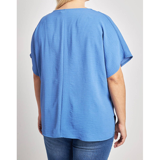 Product PARABITA Μπλούζα washed με V base image