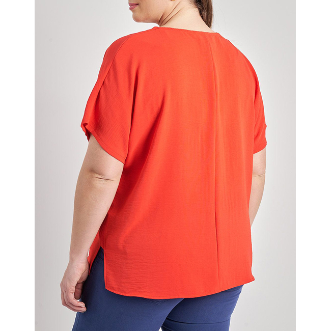 Product PARABITA Μπλούζα washed με V base image