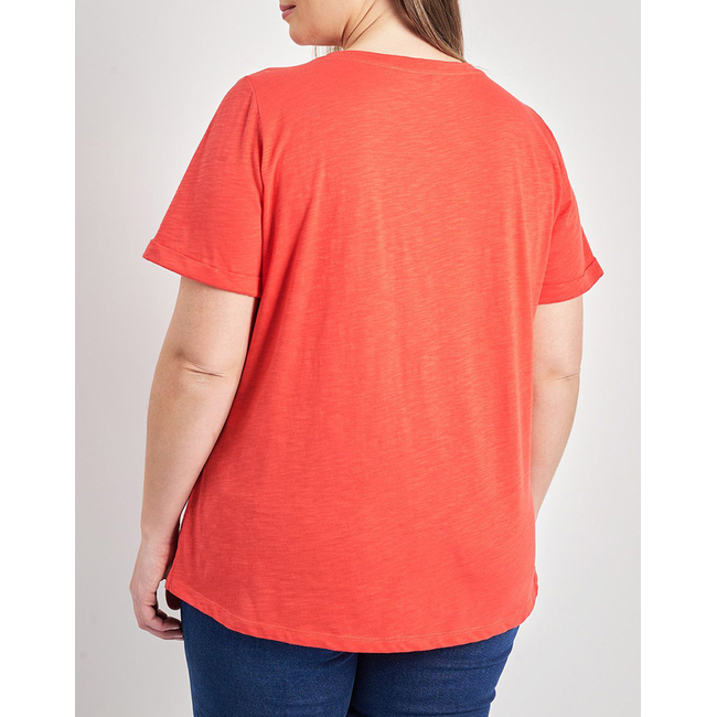 Product PARABITA Basic short-sleeved cotton shirt with lapels base image
