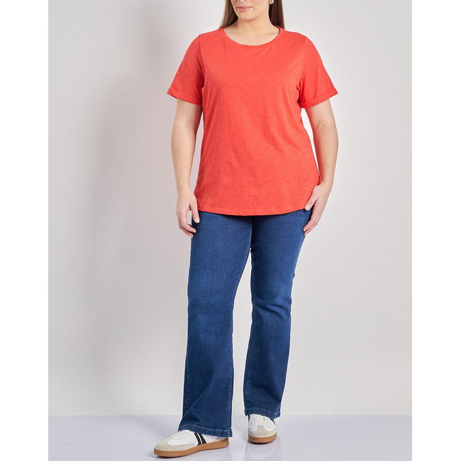 Product PARABITA Basic short-sleeved cotton shirt with lapels base image